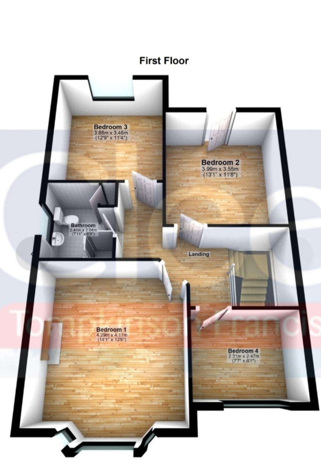 First floor plan